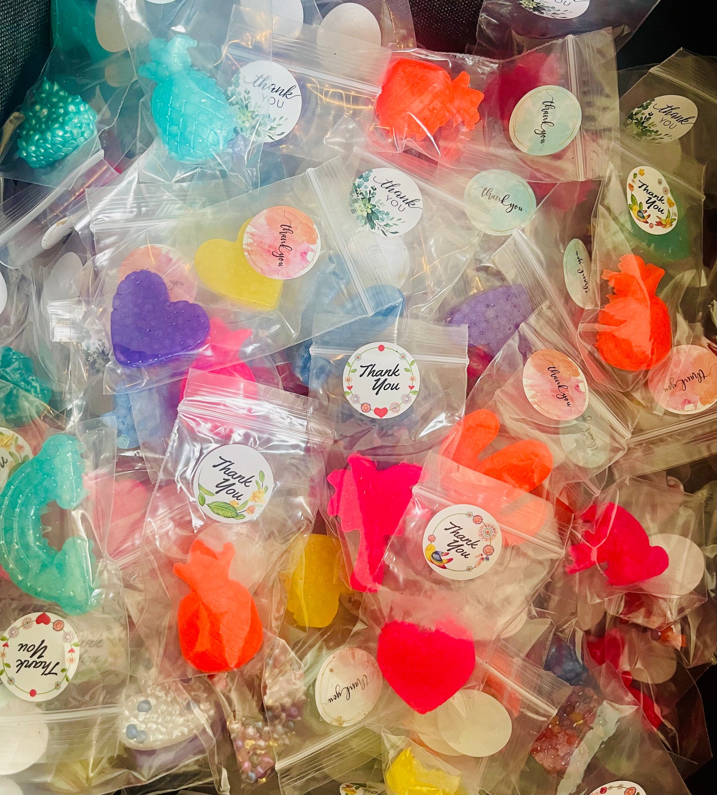 Summer Mini Freshies with Thank You Sticker